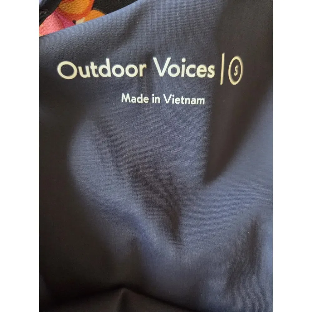 Outdoor Voices Blue The Exercise Dress Comfort Built-In Shorts Mini Dress Small
